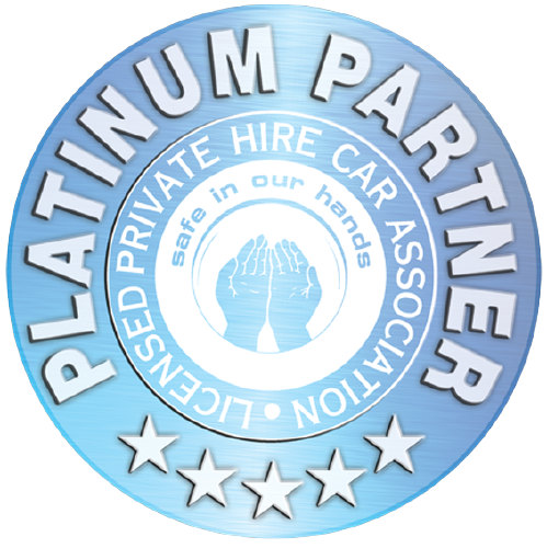 Licensed private hire car association platinum partner